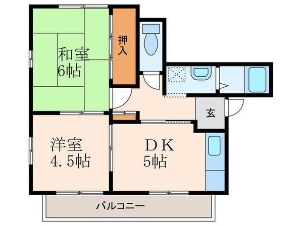 アルラ武庫川の物件間取画像